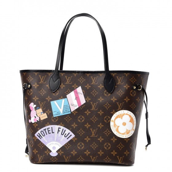 Brown Louis Vuitton Monogram Totally PM Tote Bag, LOUIS VUITTON Retiro Monogram  Canvas Zippy Wallet Cerise Red