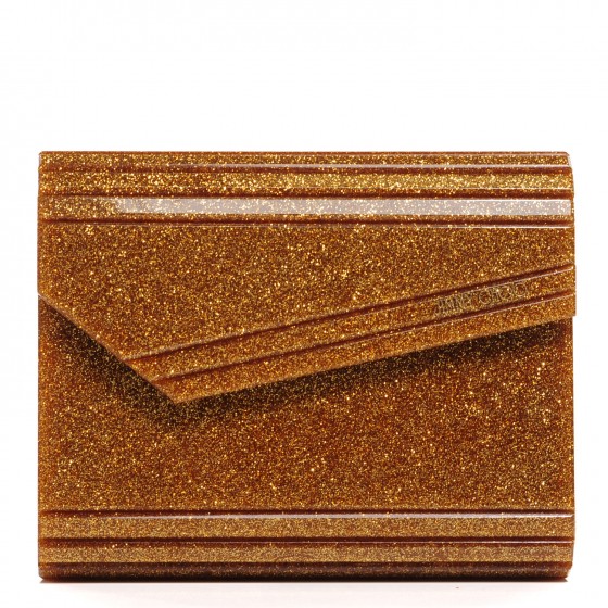 jimmy choo candy clutch gold