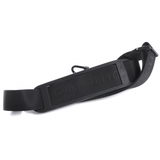 louis vuitton black shoulder strap