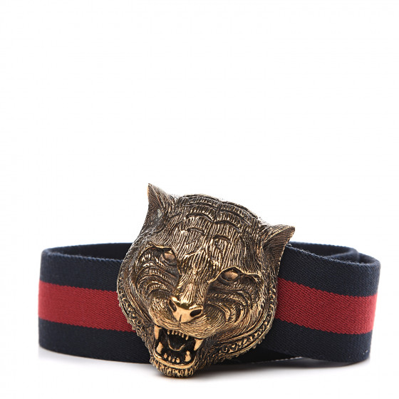 gucci tiger head belt