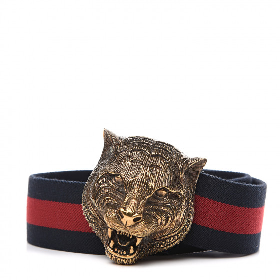 gucci belt tiger buckle