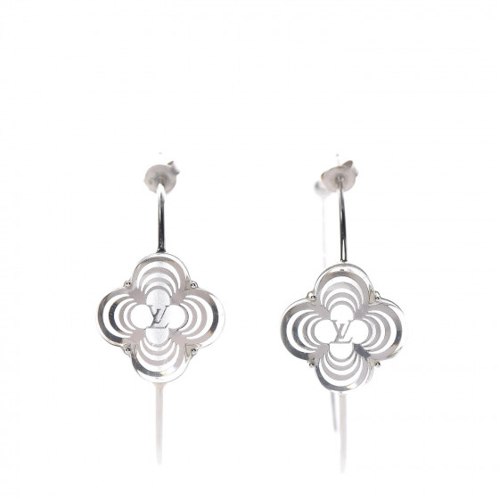 lv louise earrings silver