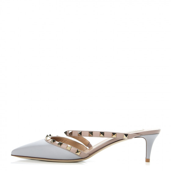 light grey kitten heels
