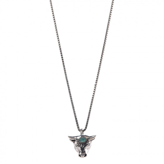 gucci anger forest bull necklace