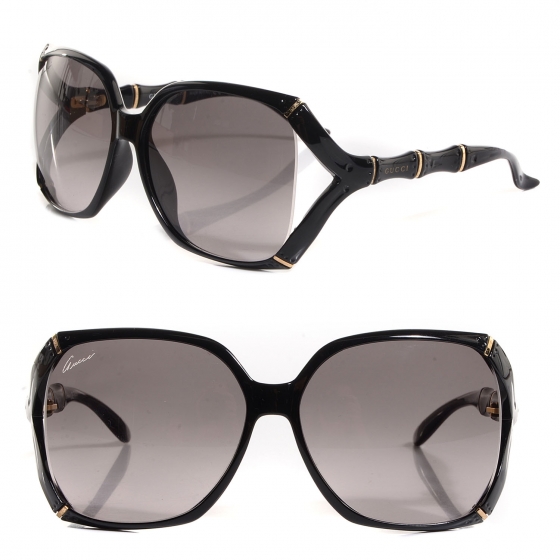 GUCCI Bamboo Effect Sunglasses 3508/S Black 90252