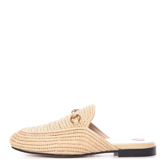 princetown raffia slipper