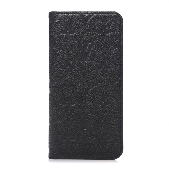 Iphone X Max Folio Monogram Eclipse - Men - Small Leather Goods