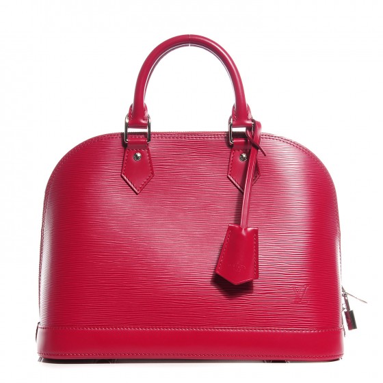 LOUIS VUITTON Epi Alma PM Fuchsia 100922