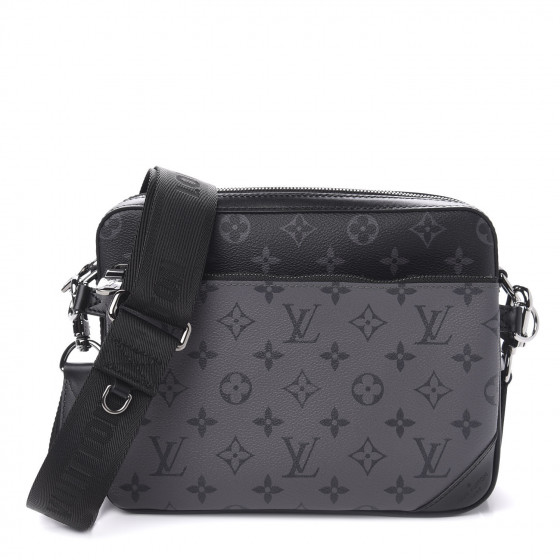 LOUIS VUITTON Reverse Monogram Eclipse Trio Messenger 613419 | FASHIONPHILE