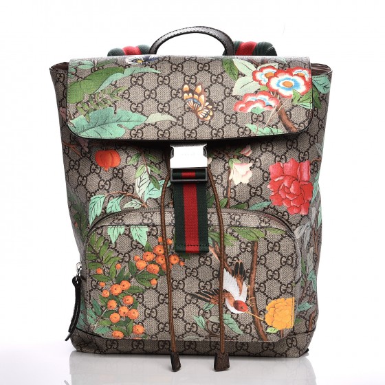 gucci backpack with birds