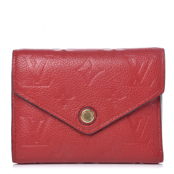 LOUIS VUITTON Empreinte Victorine Wallet Cerise 497286