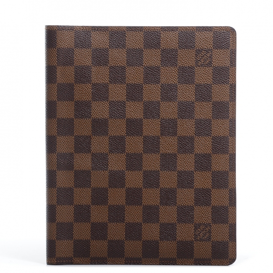 Louis Vuitton Damier Ebene Desk Agenda Cover 84839