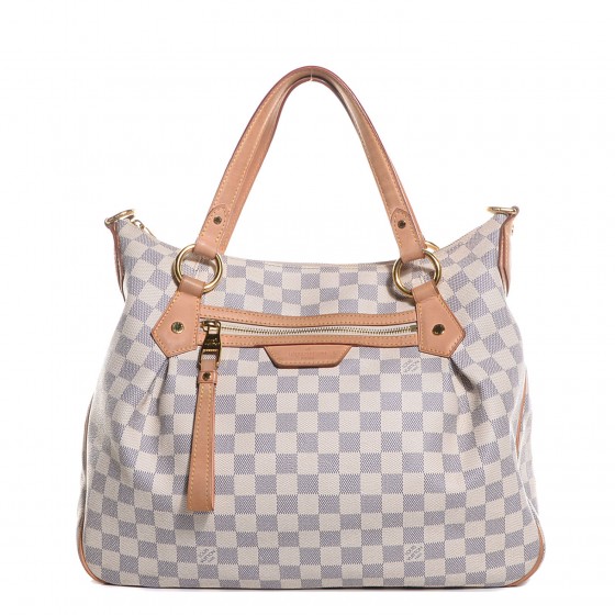 LOUIS VUITTON Damier Azur Evora GM 99565