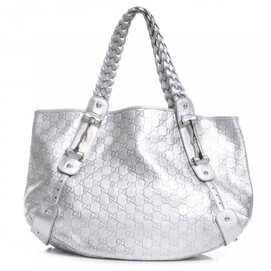 black and silver gucci bag