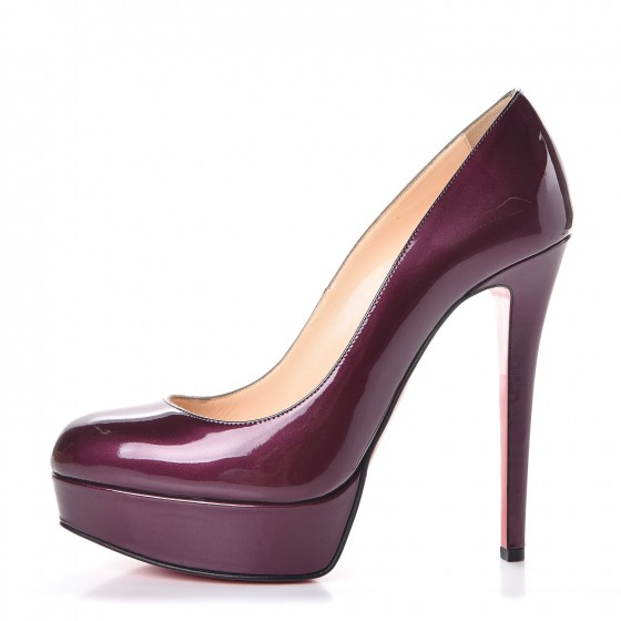 louboutin bianca 140 patent calf