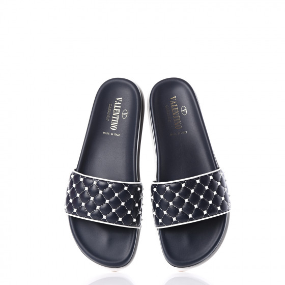 valentino rockstud spike sandals
