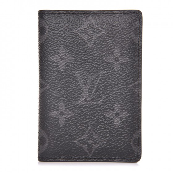 Louis Vuitton Pocket Organizer Monogram Eclipse Split Black/Gray