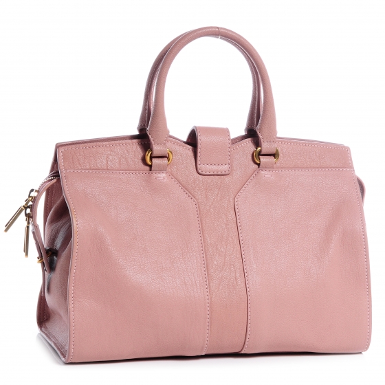saint laurent mini pac pac in shearling and lambskin