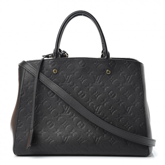 louis vuitton empreinte montaigne gm black
