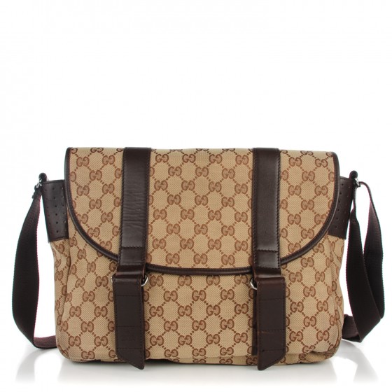 gucci monogram messenger