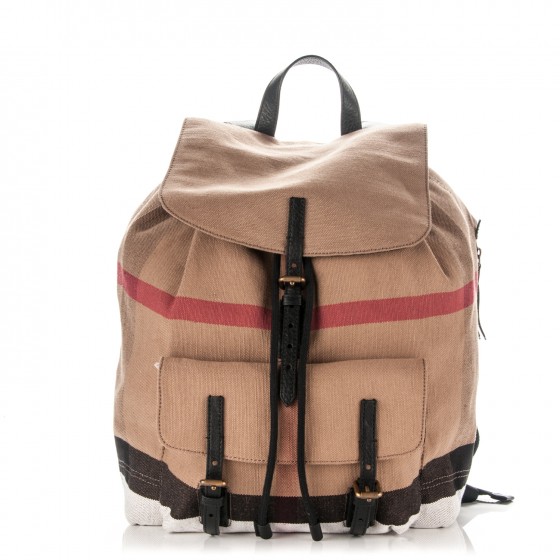 burberry backpack canvas