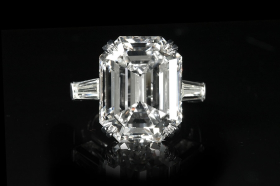 cartier engagement ring emerald cut
