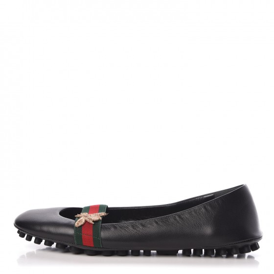 gucci bayadere bee ballerina flat