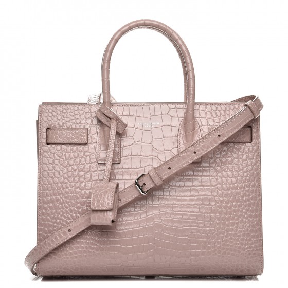 sac croco yves saint laurent