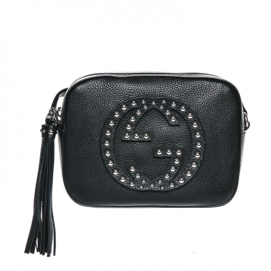 gucci soho studded disco bag