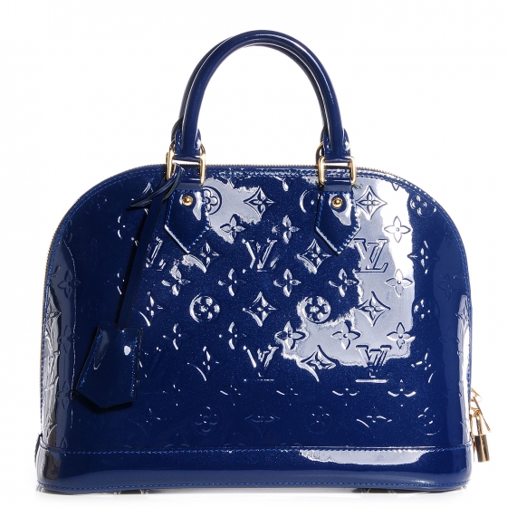 LOUIS VUITTON Vernis Alma PM Grand Bleu 77241