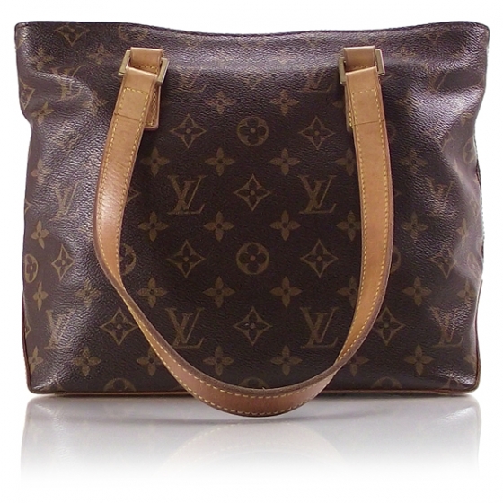 LOUIS VUITTON Monogram Cabas Piano Brown 10209