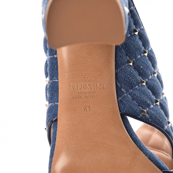 rockstud strappy mule