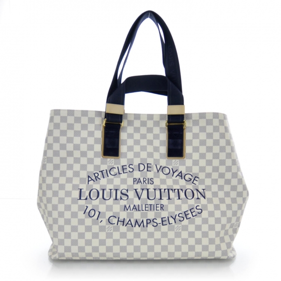 louis vuitton cabas damier azur