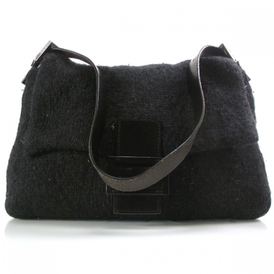 fendi wool baguette
