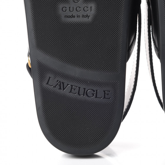 gucci river horsebit slide