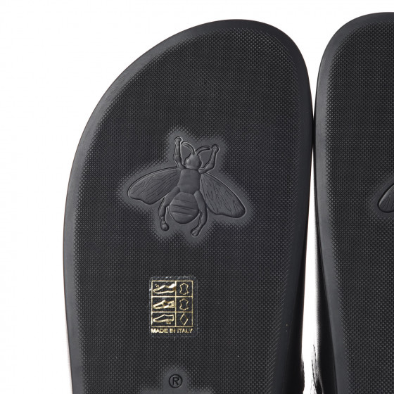 gucci river horsebit slide