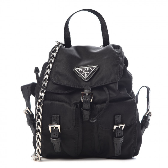 prada vela backpack mini