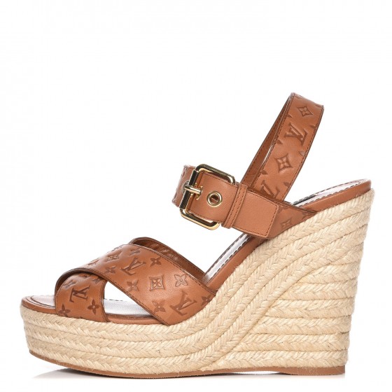 lv wedge sandals