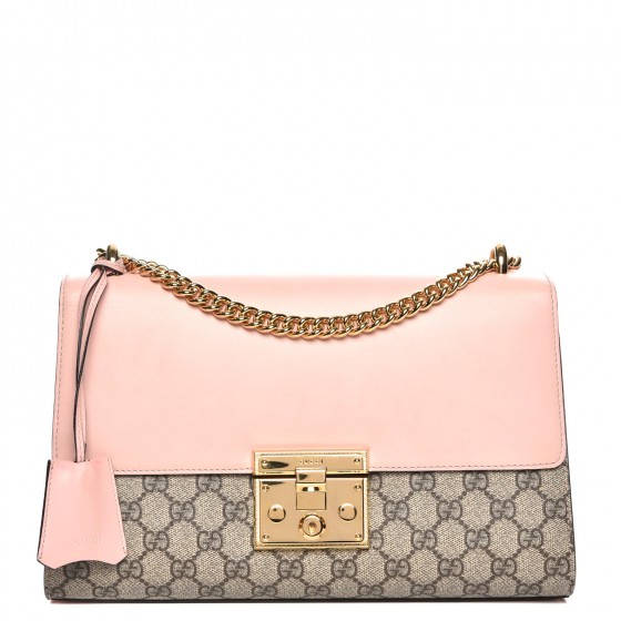 gucci pink padlock bag