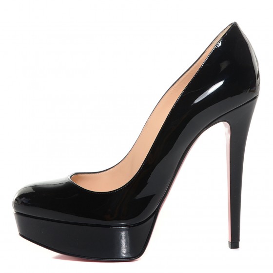 louboutin bianca 140 patent calf