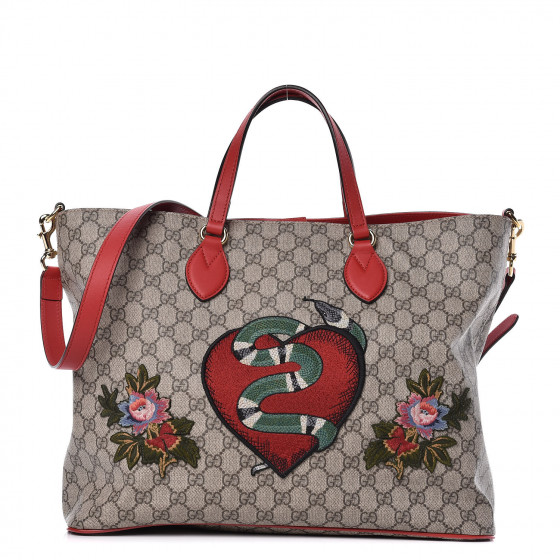 gucci tote snake