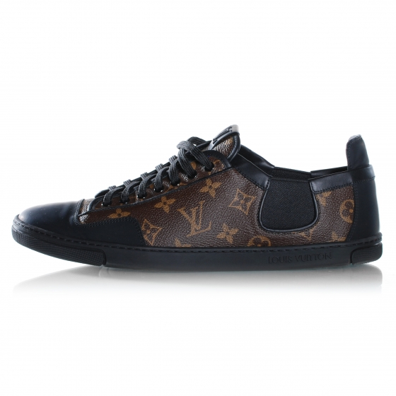 LOUIS VUITTON Calfskin Monogram Sneakers Tennis Shoes 10 38611