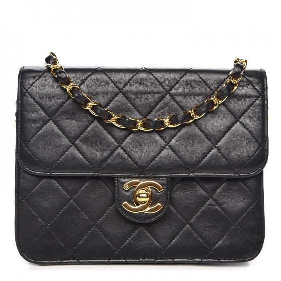 chanel 2.55 black and gold