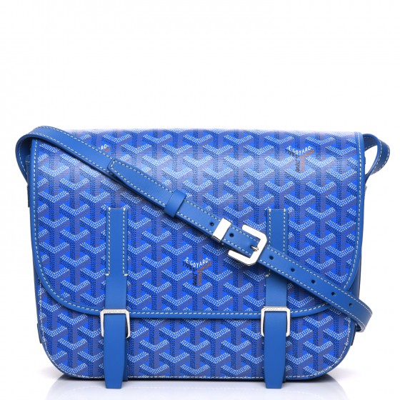 goyard messenger bag blue