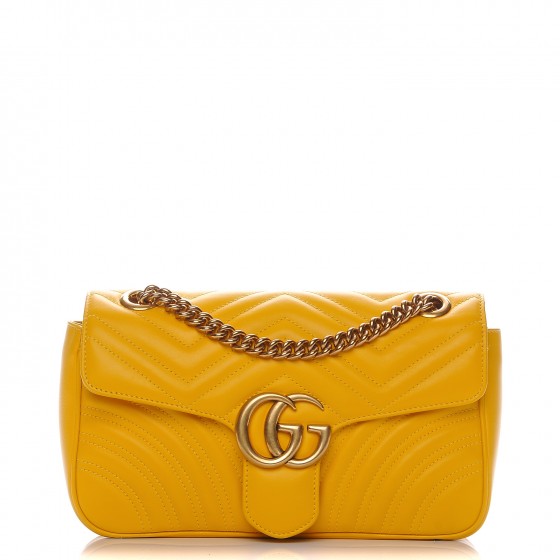 yellow gucci purse