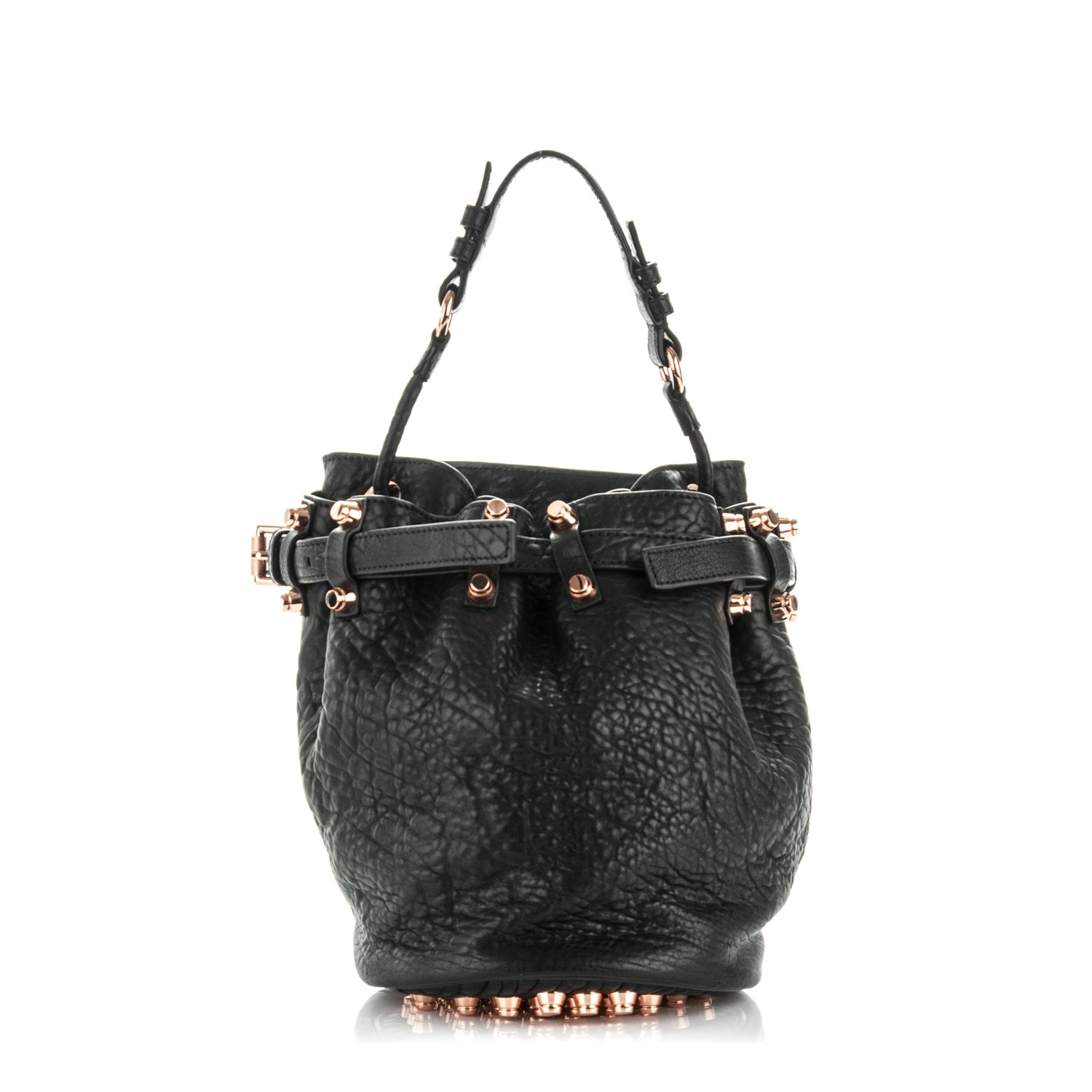 alexander wang rose gold bag