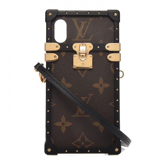 Louis Vuitton iPhone Case Damier Graphite XS MAX Black in Coated  Canvas/Calfskin - US
