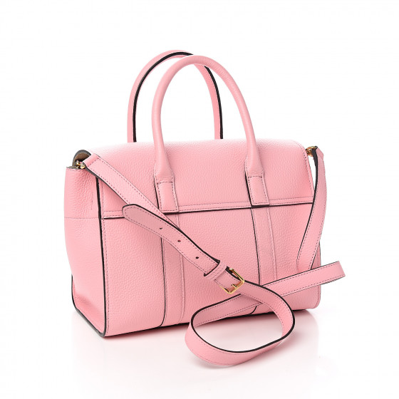 MULBERRY Classic Grain Small New Bayswater Sorbet Pink 552634
