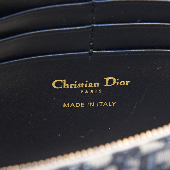 dior saddle wallet chain