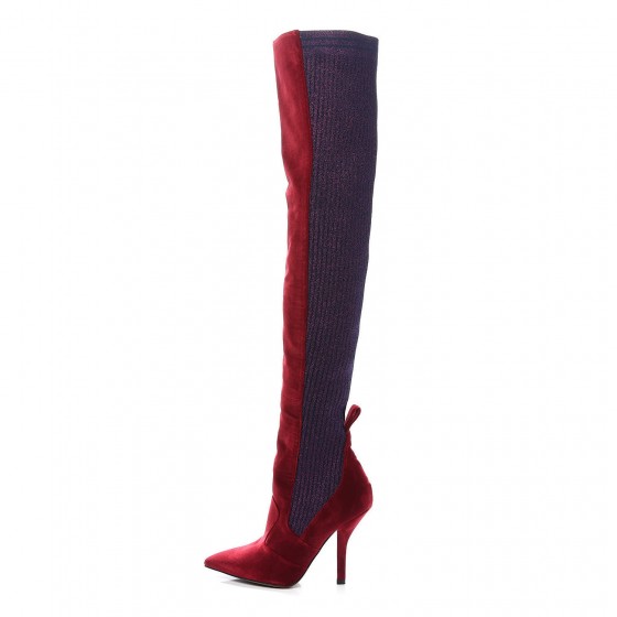 knee high fendi boots